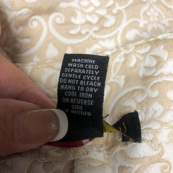 Trixie + Lulu Shorts Size 13 - 14 Brocade Floral Print High Rise Retro Style - Picture 4 of 6